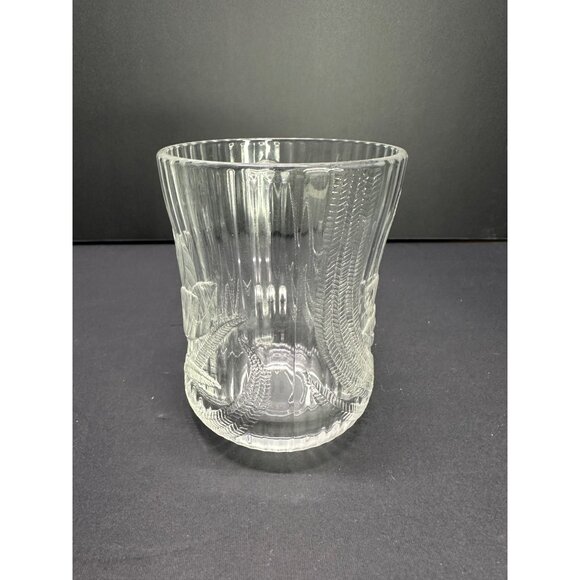 Vtg Arcoroc Coffee Tea Mugs Cups Glass Canterbury Crocus Floral - Set of 4 - Picture 4 of 9